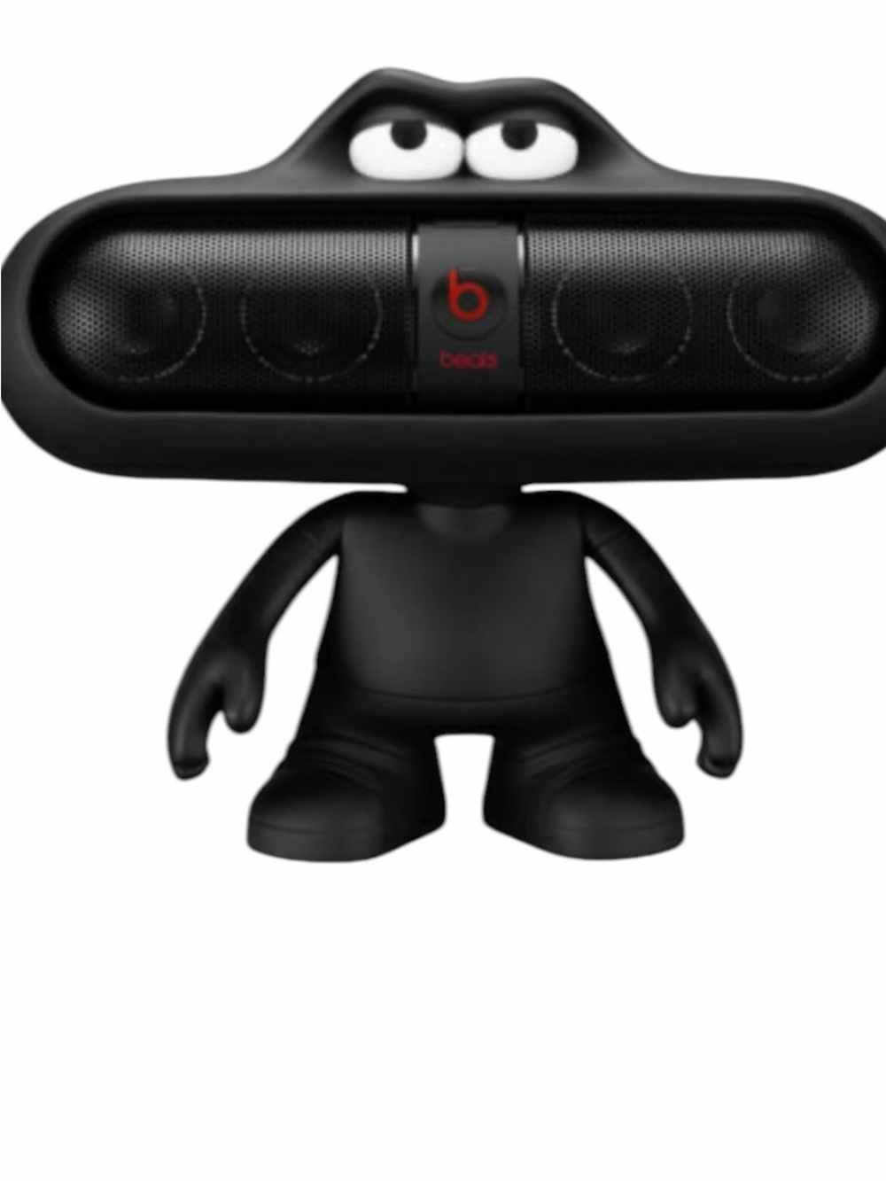 Beats by Dr. Dre Pill Dude Character Speaker Holder & Bluetooth Speaker Black